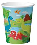 Dinosaurus Bekers 210ml 8st