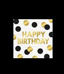 Celebration! Napkins - Happy Birthday