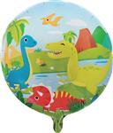 Dinosaurus Helium Ballon Dino Wereld Leeg 45cm