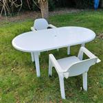 Tuinset (tafel + 2 stoelen)