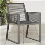 vidaXL Tuinstoelen 2 st poly rattan zwart