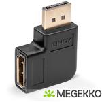 Lindy 41334 kabeladapter/verloopstukje DisplayPort Zwart