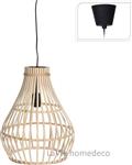 Hanglamp van naturel bamboe