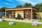 Tuinhuis Domeo 3 Loggia set:  508,8 x 321,9cm