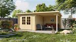 Tuinhuis Chappo met overkapping: 300+298x300