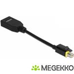 Delock 65978 Mini DisplayPort 1.4 naar DisplayPort-adapter met vergrendeling 8K 60 Hz
