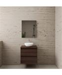 ACTIE BWS Badmeubel | Paris | Sonoma Choco | 60 cm | met topplaat