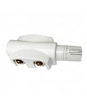 Aansluitset Midden BWS Jackson Vloer- en Muuruitgang M30x16/2 Wit