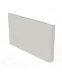 Elektrische Radiator BWS Chuck 60x104 cm 2000W Muurbevestiging Met Stekker Wit