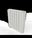 Elektrische Radiator BWS Mash 58x108 cm 2000W Muurbevestiging Met Stekker en Afstandsbediening Wit