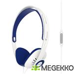 Koss KPH30i Hoofdtelefoons Hoofdband 3,5mm-connector Blauw, Wit