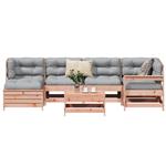 vidaXL 7-delige Loungeset massief douglas vurenhout