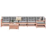 vidaXL 7-delige Loungeset massief douglas vurenhout