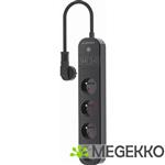 Gembird TSL-PS-F4U-01 Smart Stekkerdoos 4 AC-uitgangen 1,5m 3680W Zwart