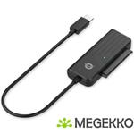 Conceptronic ABBY02B kabeladapter/verloopstukje USB C SATA Zwart