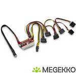 Inter-Tech 88882190 power supply unit Zwart