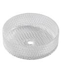 Glazen Waskom Gegraveerd Sapho Maragua 39,5 cm Helder