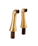 Bad Mixer Dek Standaarden 2x Sapho Antea 14 cm Brons