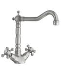 Keukenkraan Hoog Retro Sapho Antea 24 cm Zilver