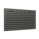 Thetford Ventilatierooster 257x432mm Donkergrijs