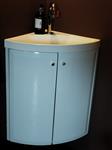 Lavabo-hoekkast wc