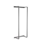 Handdoekrek BWS Jack Verticaal 67x28x14 cm Gunmetal