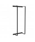 Handdoekrek BWS Jack Verticaal 67x28x14 cm Mat Zwart