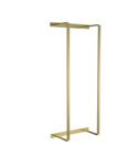 Handdoekrek BWS Jack Verticaal 67x28x14 cm Geborsteld Goud