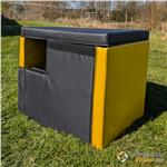 Geluidsreductiebox voor Springkasteelblower