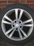 17 Avantgarde  Mercedes C E klasse Steek 5x112
