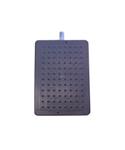 Hoofddouche voor Douchekolom Wiesbaden Huron 8x12 cm RVS