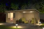 Blokhut met overkapping Sunniva 570x275 