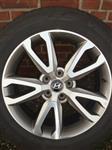 18 Originele Hyundai V-Spoke Velgen Banden 5x114.3