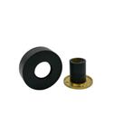 Wandsteun Met Rozet Best Design Black-Pary Zwart