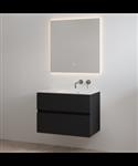 Badmeubelset zonder Kraangat Best Design Splash 80 cm Mat Zwart