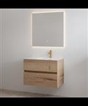 Badmeubelset met Kraangat Best Design Splash 80 cm Halifax Hout
