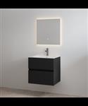 Badmeubelset met Kraangat Best Design Splash 60 cm Mat Zwart