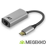 ACT USB-C Gigabit netwerkadapter