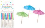 Wooden Products Unicolor Coctail Umbrellas Wooden Toothpicks 