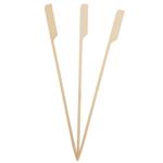 Wooden Products Bamboo Skewers With Wide Edge 25Cm 40St