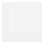 White Paper Products White Three Ply Napkins 33X33Cm Home & Industrial Compostable Certified 20St