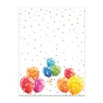 Sparkling Balloons Reusable Tablecover 120X180Cm 1St