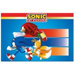 Sonic Speed Plastic Tablecover 120X180Cm 1St