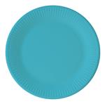 Solid Colour Turquoise Fsc Paper Plates Next Generation Medium 20Cm 8St