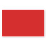Solid Colour Red Plastic Red Tablecover 120X180Cm 1St