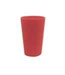 Solid Colour Red Reusable Cups 280Ml 2St