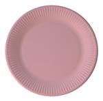 Solid Colour Pink Fsc Paper Plates Next Generation Medium 20Cm 8St