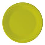 Solid Colour Lime Green Fsc Paper Plates Next Generation Medium 20Cm 8St