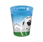 Soccer Fans Party Reusable Party Cups 250Ml 4St