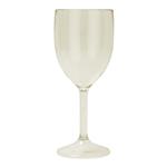 Reusable Semi Tranparent Glasses Reusable Semi Tranparent Wine Glasses In Beige Color 2St